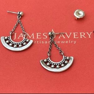 James Avery crescent dangle earrings